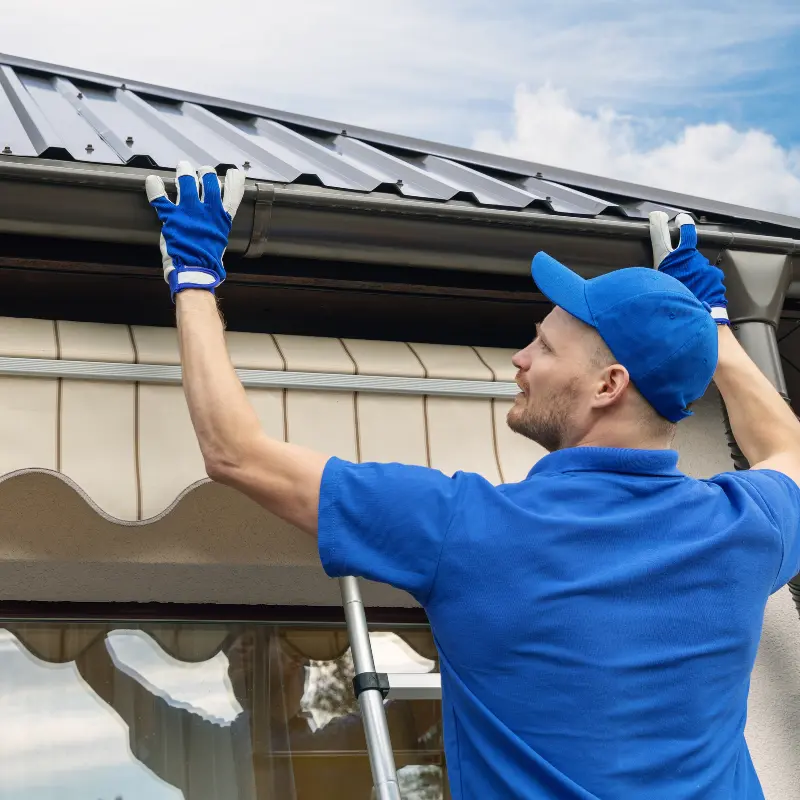 Professional gutter installation