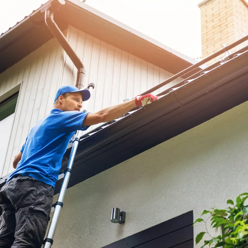 Gutter repair and maintenance