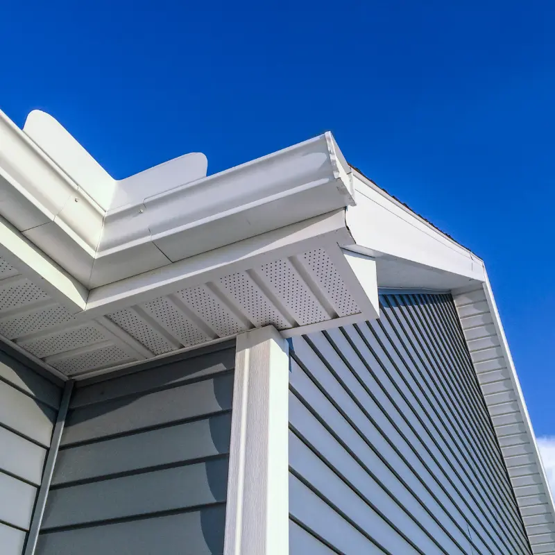 Seamless gutters installation